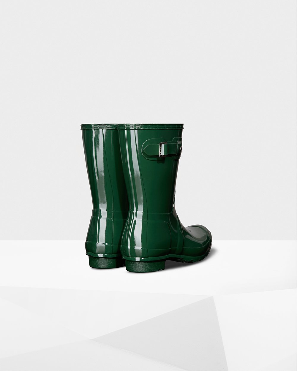 Hunter Mujer Original Gloss - Botas de Lluvia Verde - 576-LRZGCU